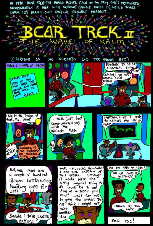 Bear Trek 2: The Wave of Kalm - Part Two