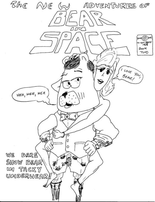 BEAR IN SPACE: The Ruxpin Odyssey - COVER