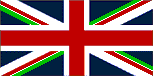circa 2235 UK Flag: Yellow for New Foundland, Pink for Labrador, Green for Sahara, Light Blue for Falklands